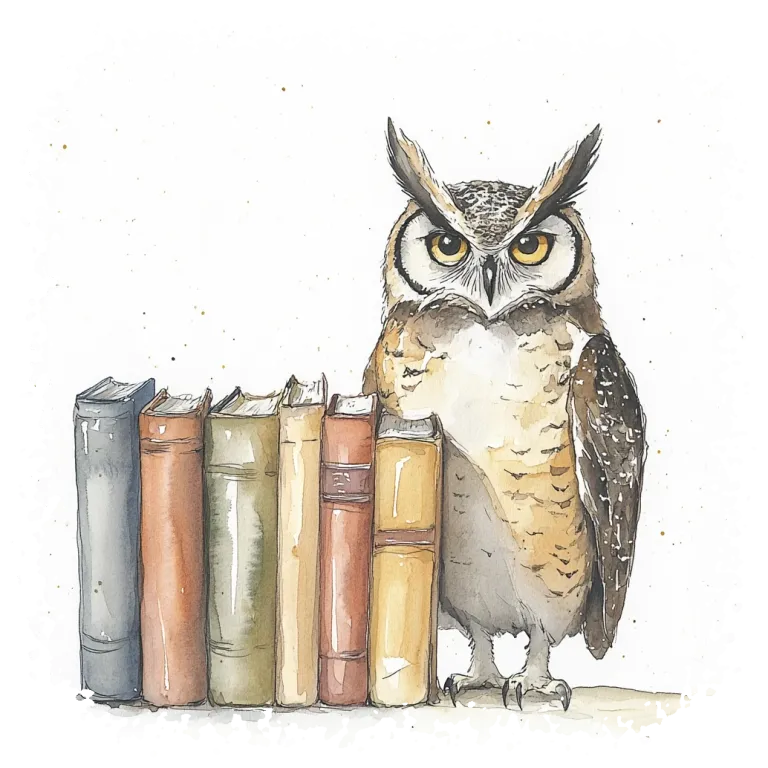 Gaspar, the wise forest owl