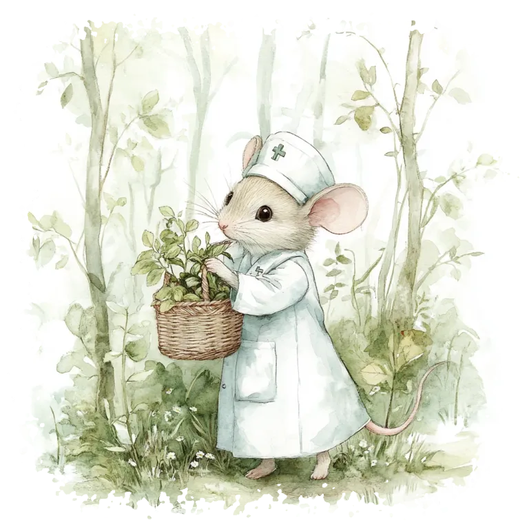 Julia, the ever-helpful mouse medic