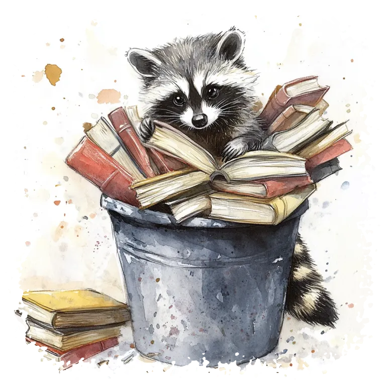 Farm Raccoon, the overenthusiastic one