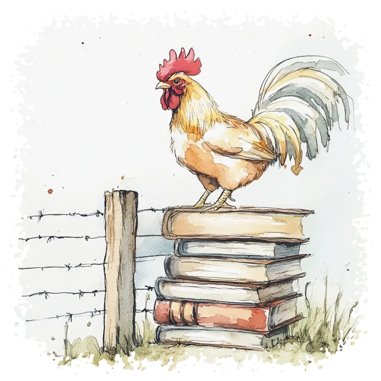 Farm Rooster, the always stressed out one