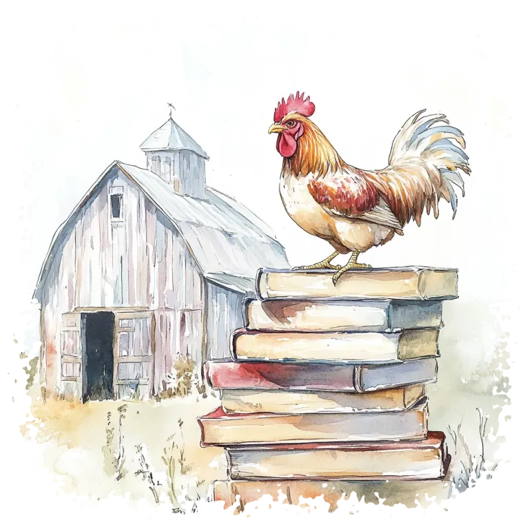 Farm Rooster, the always stressed out one