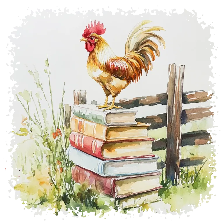 Farm Rooster, the always stressed out one