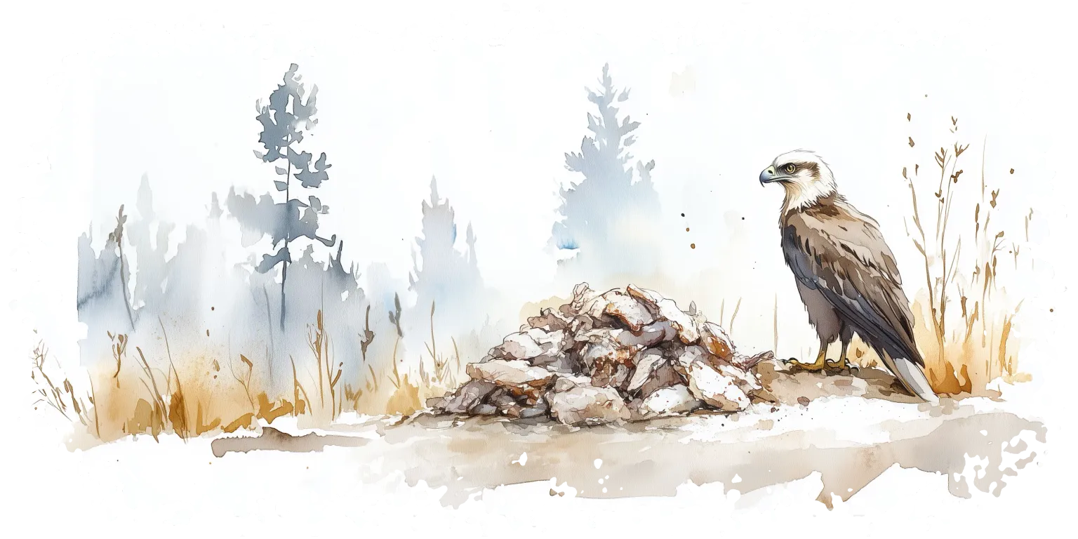 Trouble in the Forest illustration